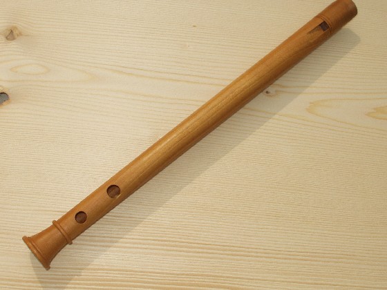 Einhandflöte – Detail