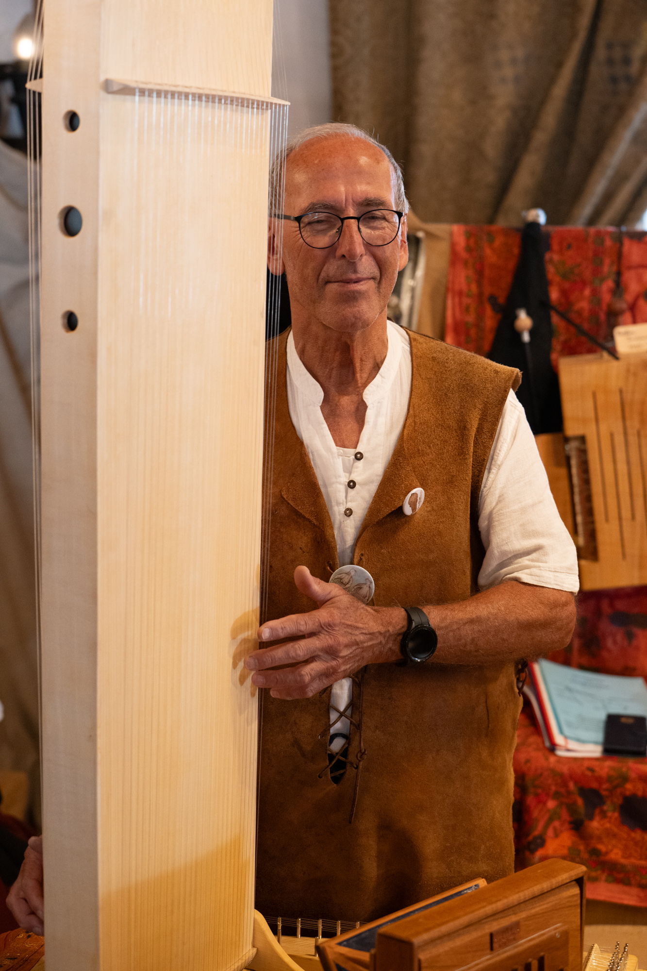 Karl M. Riedel beim Kaltenberg-Ritterfest